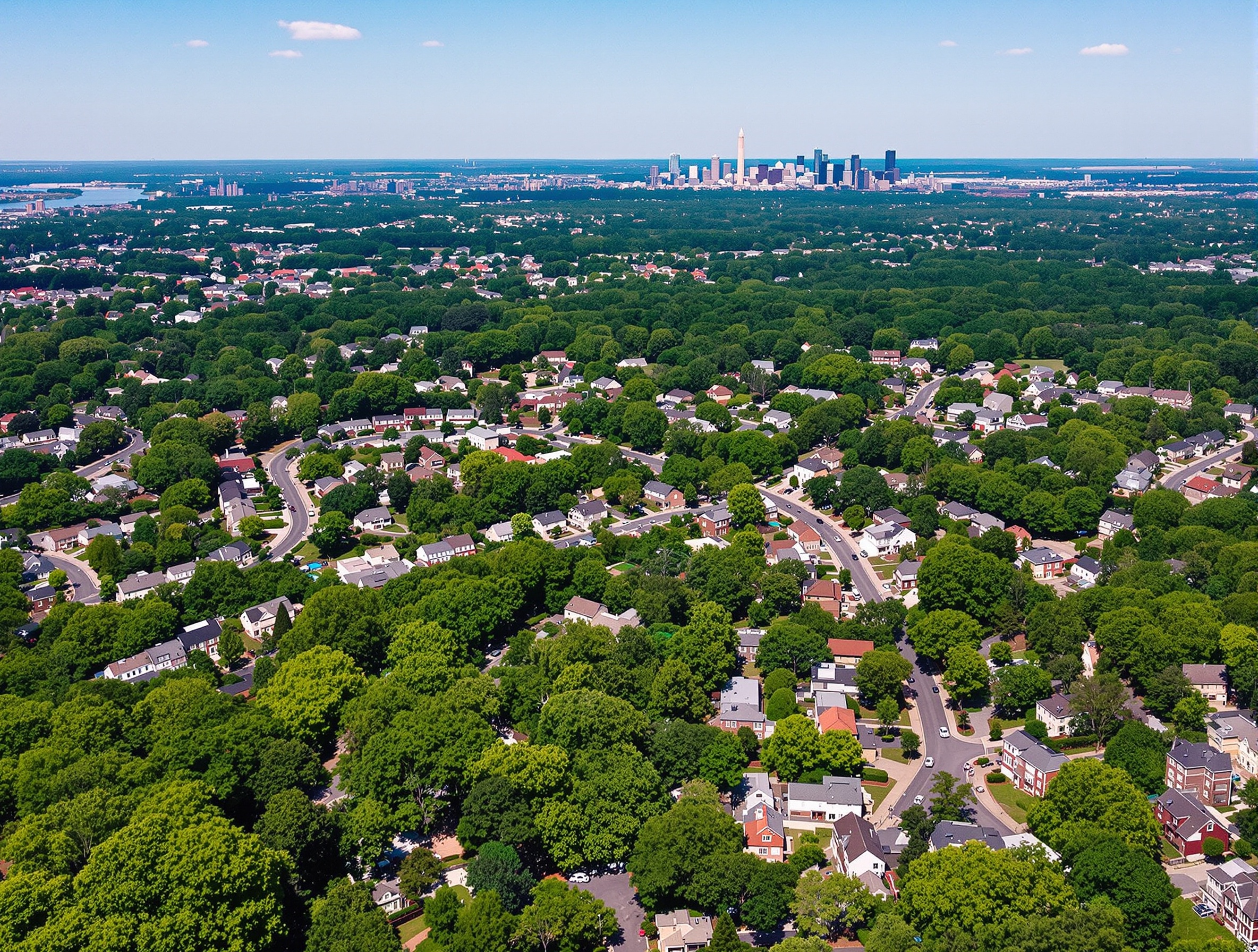 Northern Virginia and Maryland service area