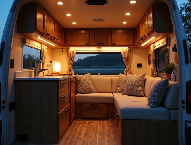 Cozy RV Interior
