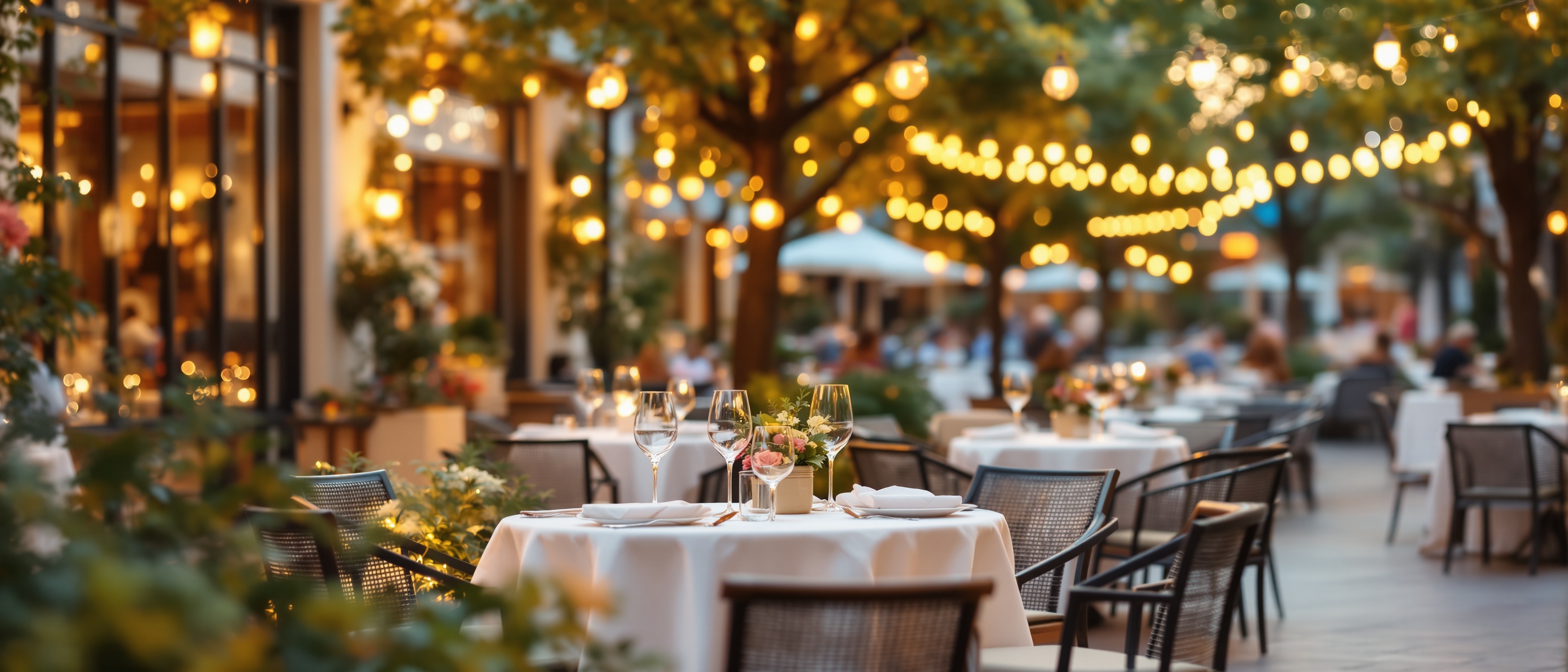 Dining in Celebration Town Center