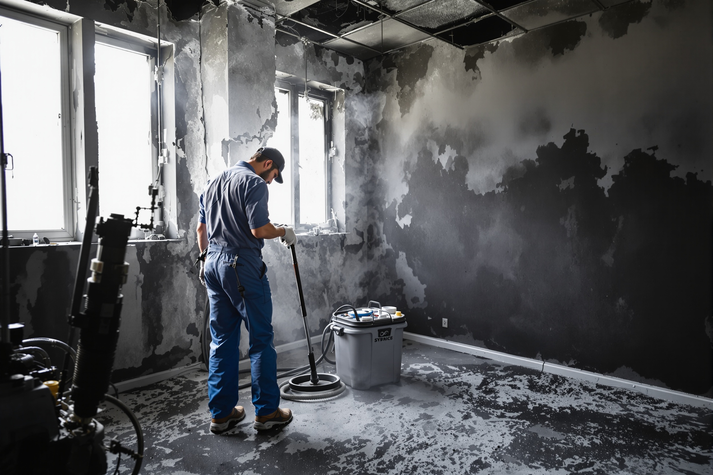 Limpieza profesional de hollín y humo en L'Hospitalet de Llobregat - Biotrauma