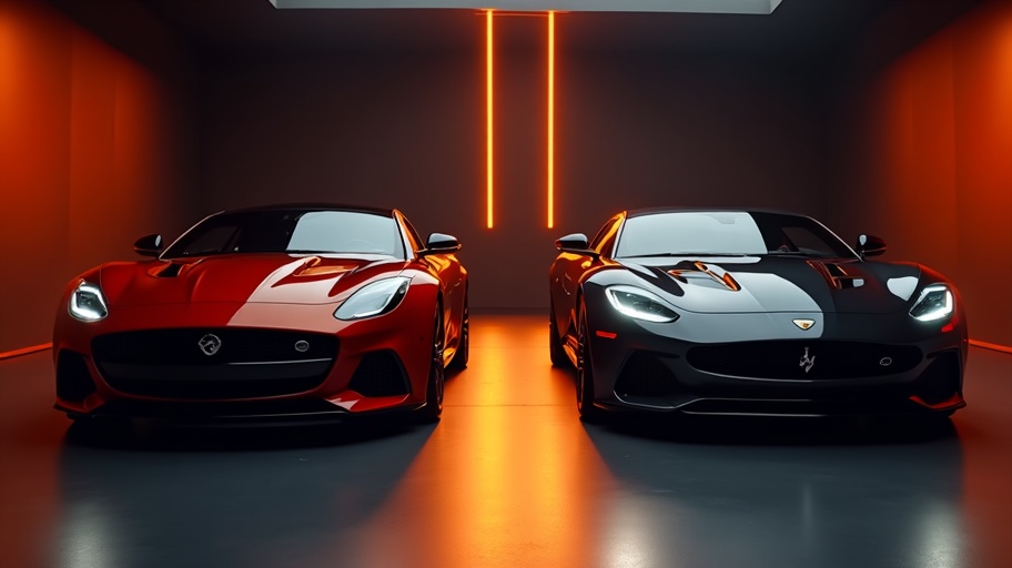 Garage Wrapped & Car Comparison