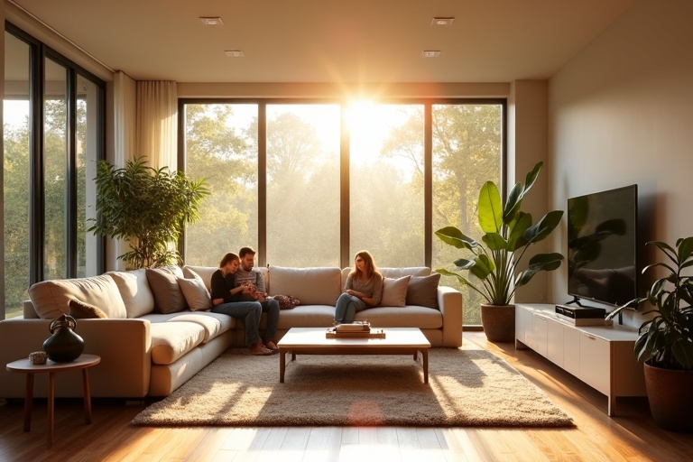 Comfortable energy efficient home