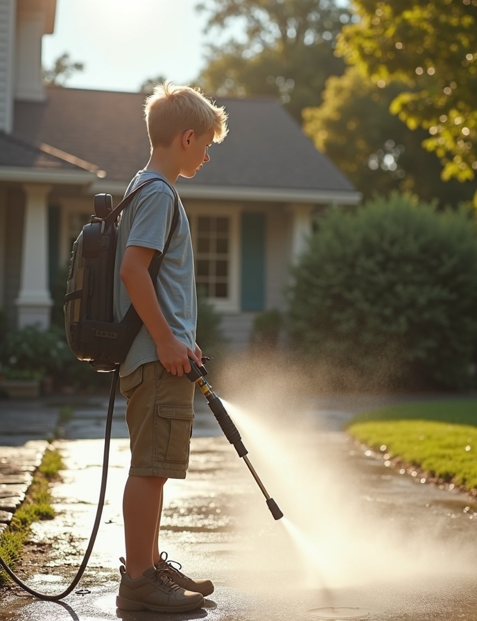 Colton pressure washing