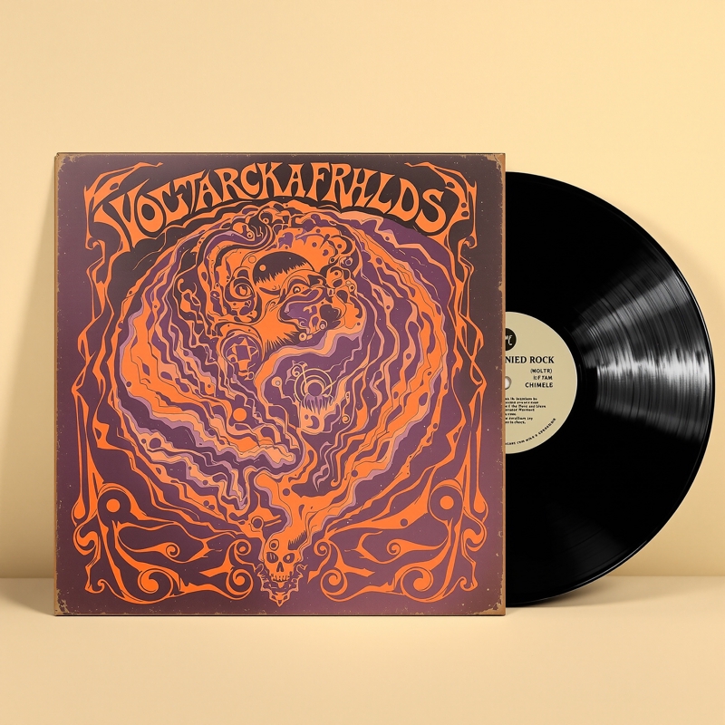 Rock Plak — Psychedelic Kapak