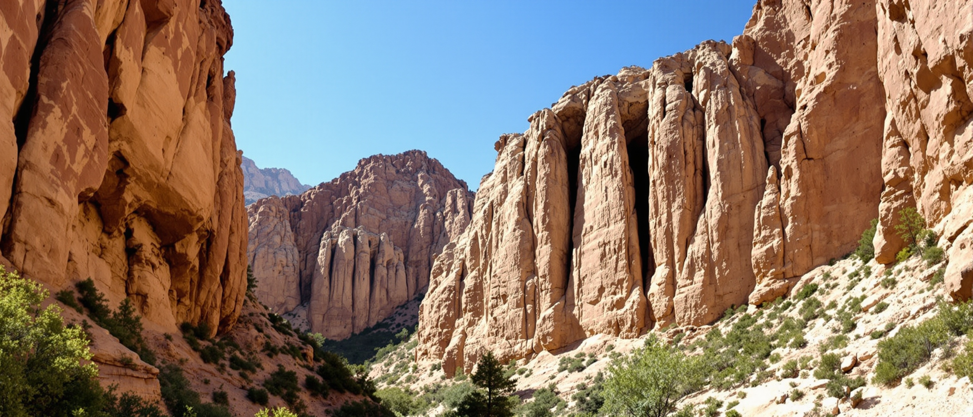 Devil's Slide rock formation in Weber Canyon Utah