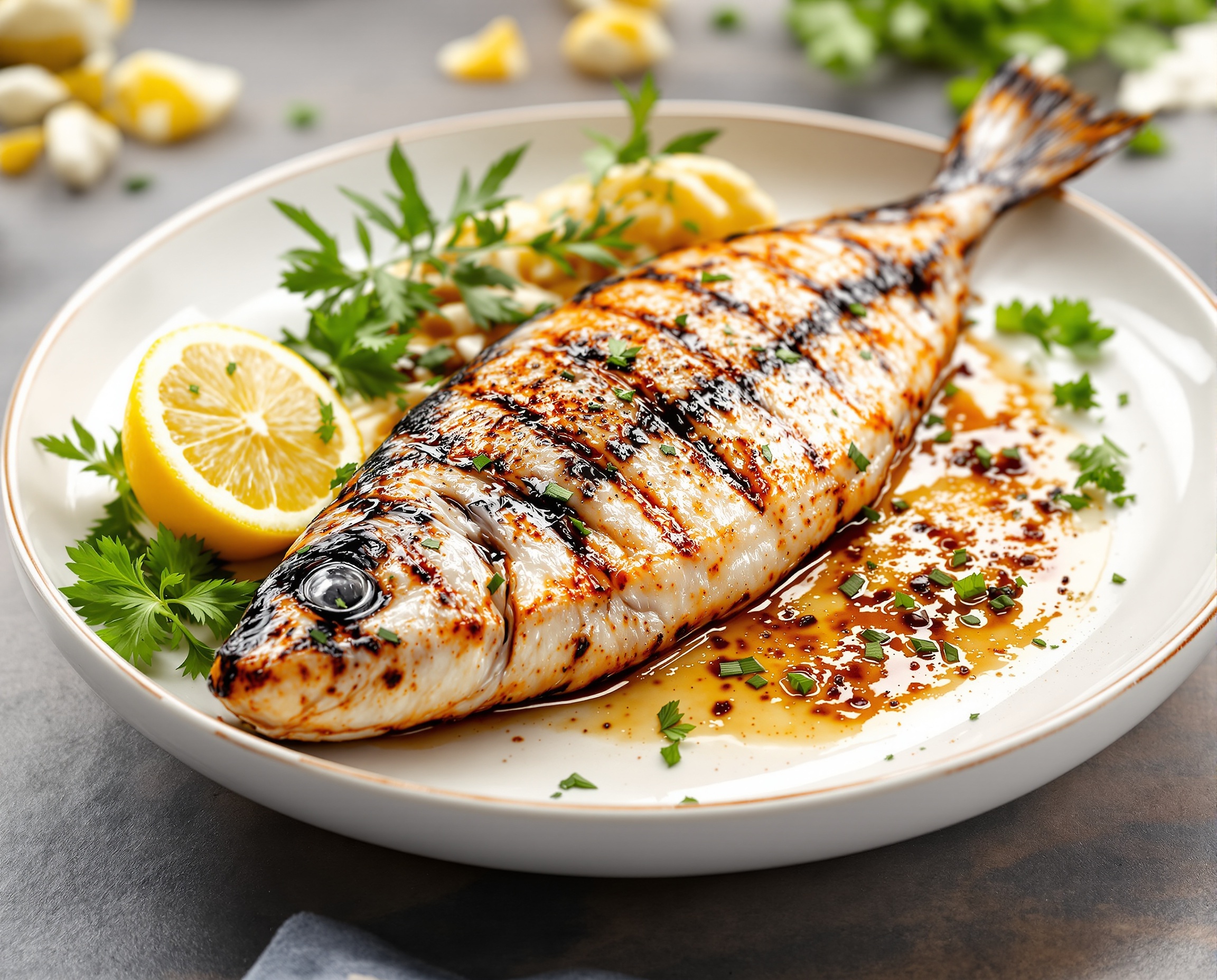 Charcoal-Grilled Mackerel HMR