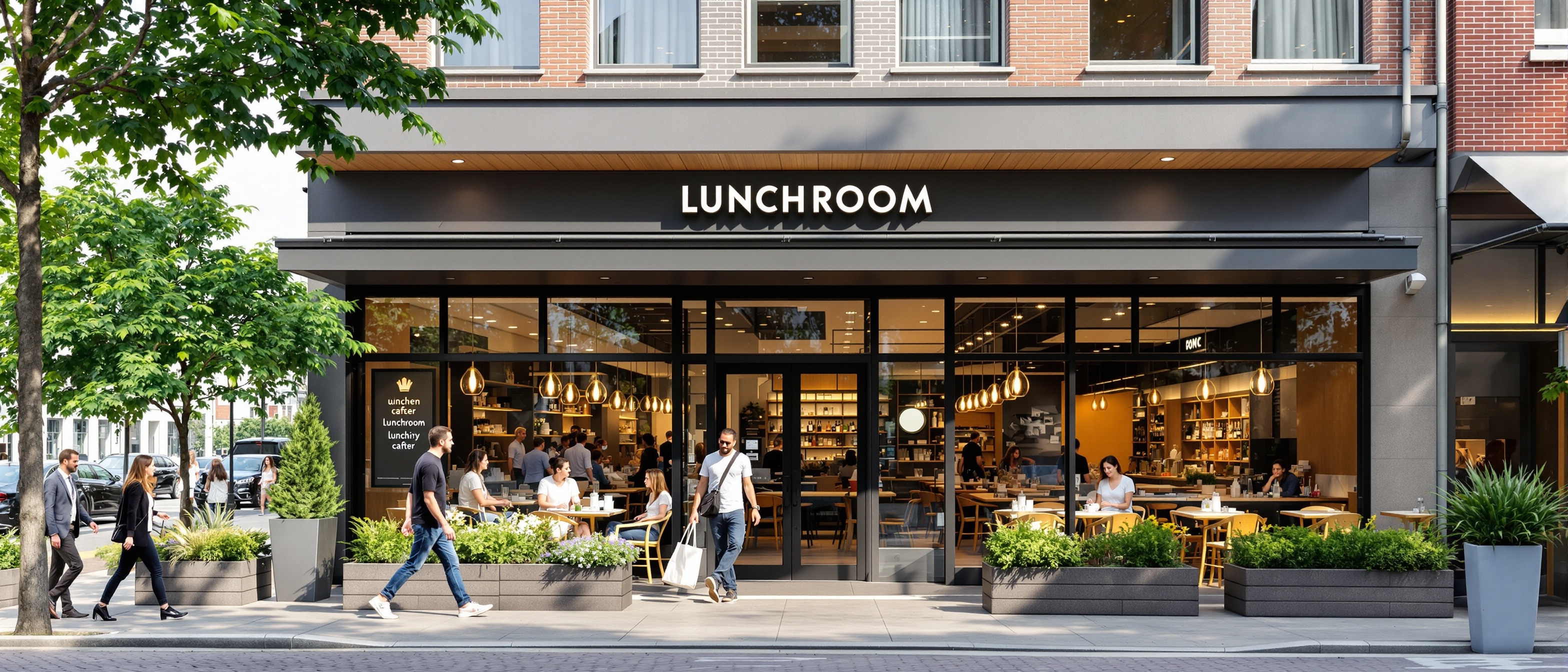 Lunchroom Binnen locatie