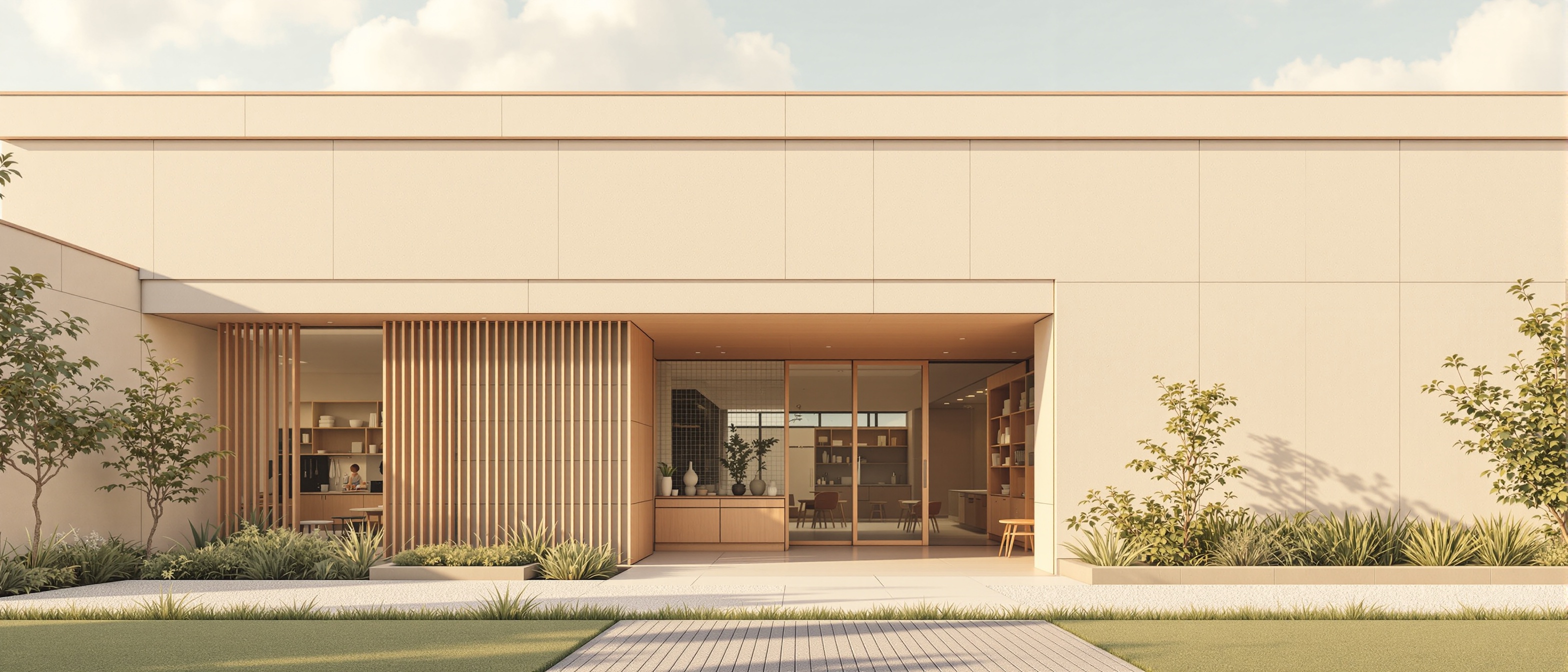 コラージュ保育園外観