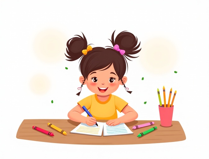 Picture A — Making Invitations