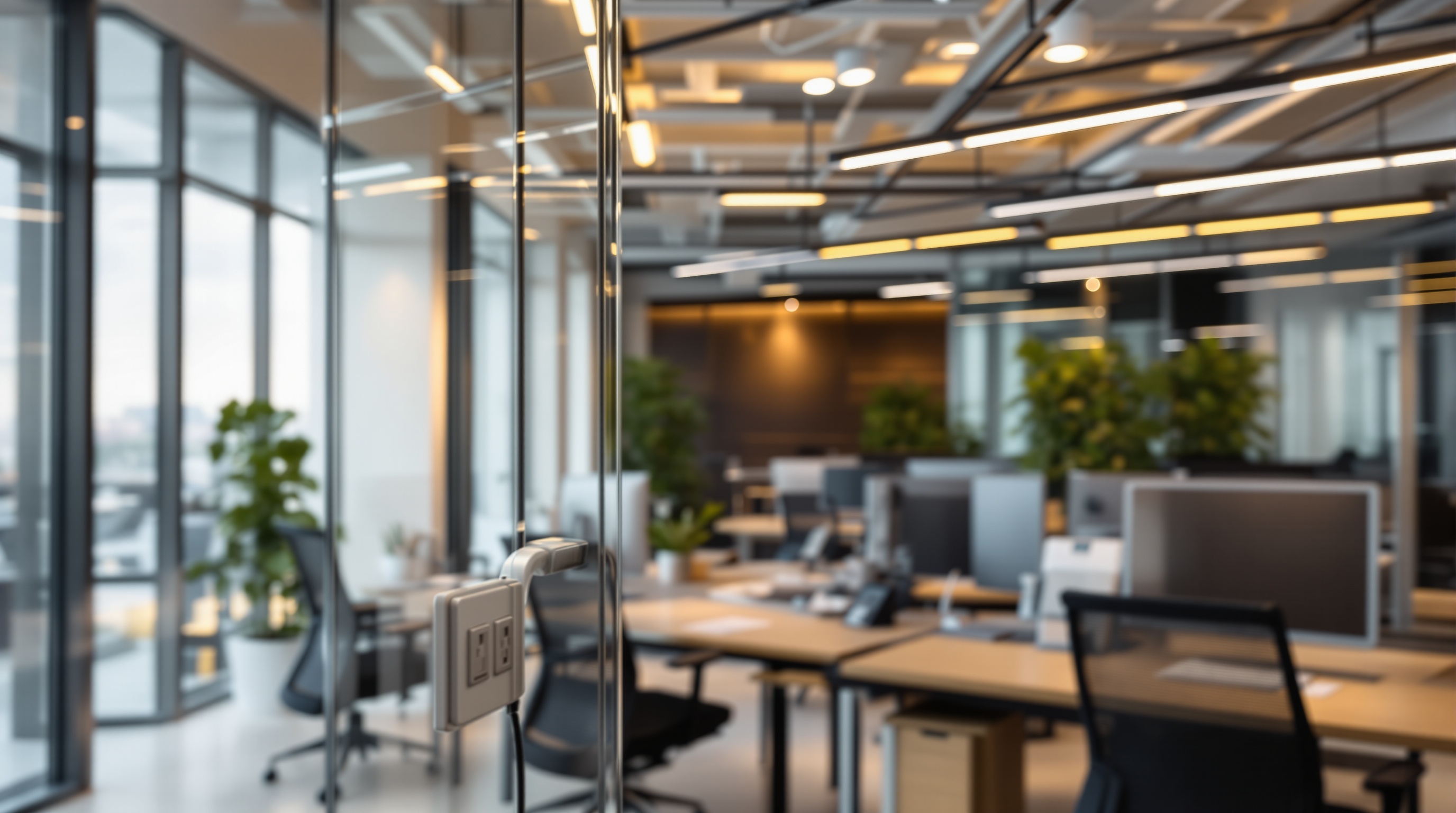 Commercial electrical installation in a London office