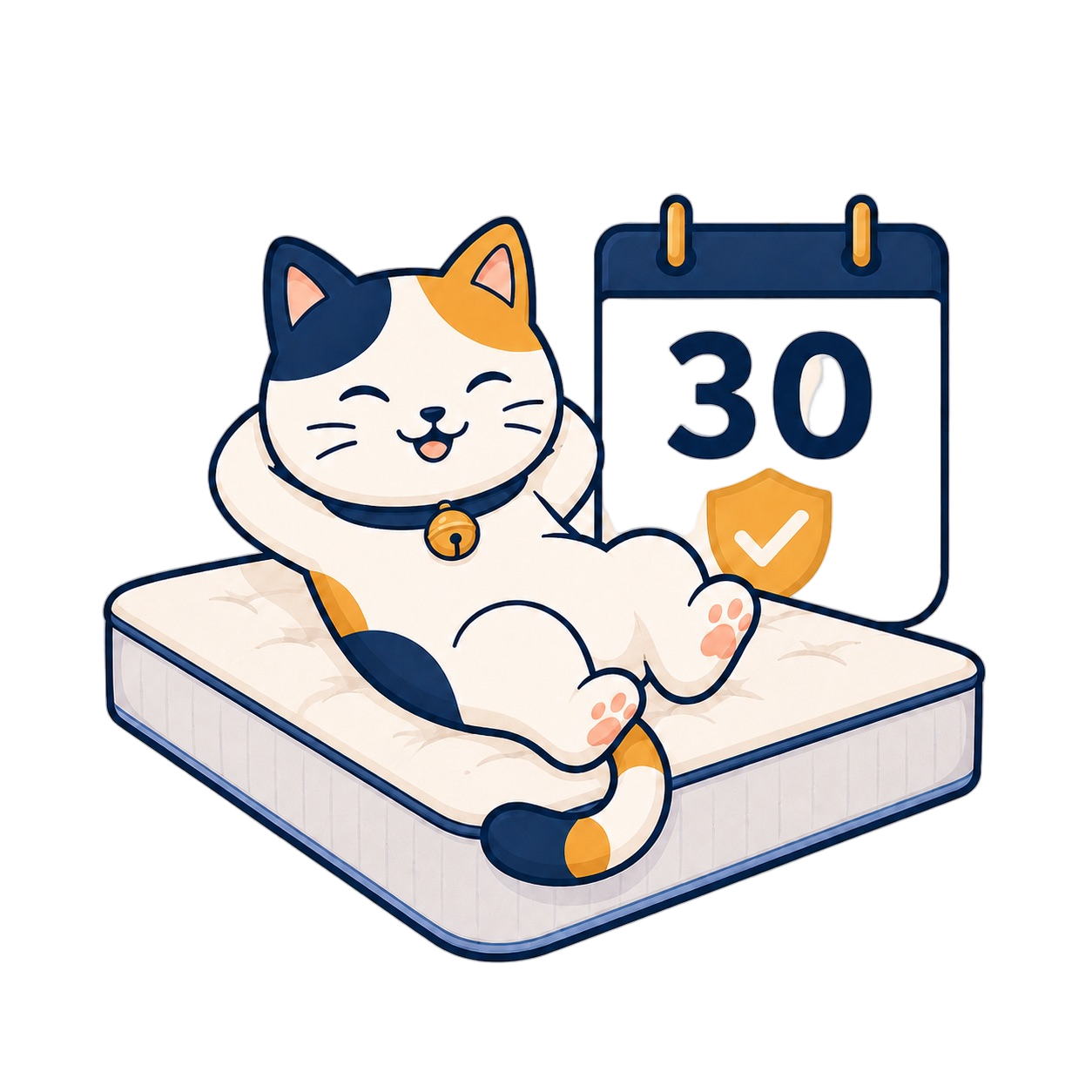 招眠貓 30 天試睡承諾