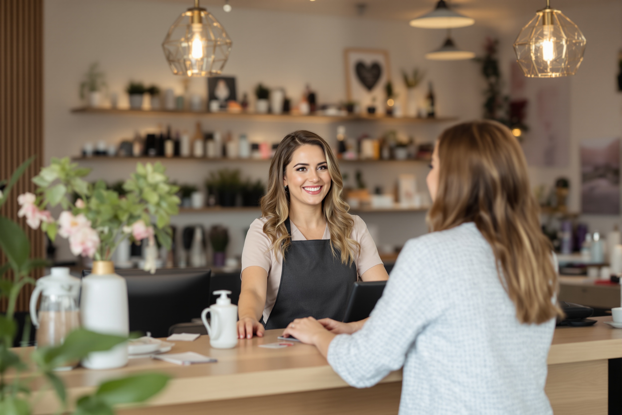 Beauty business owner