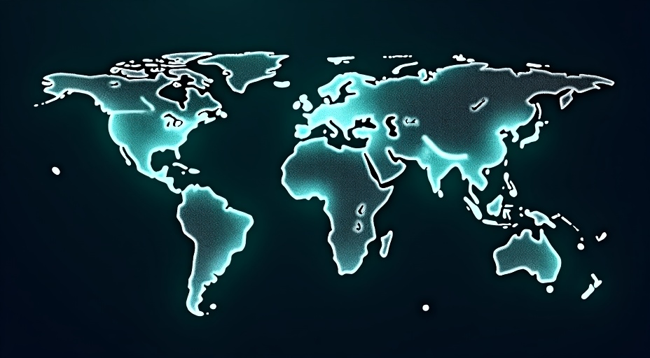 Global SEO clients worldwide map