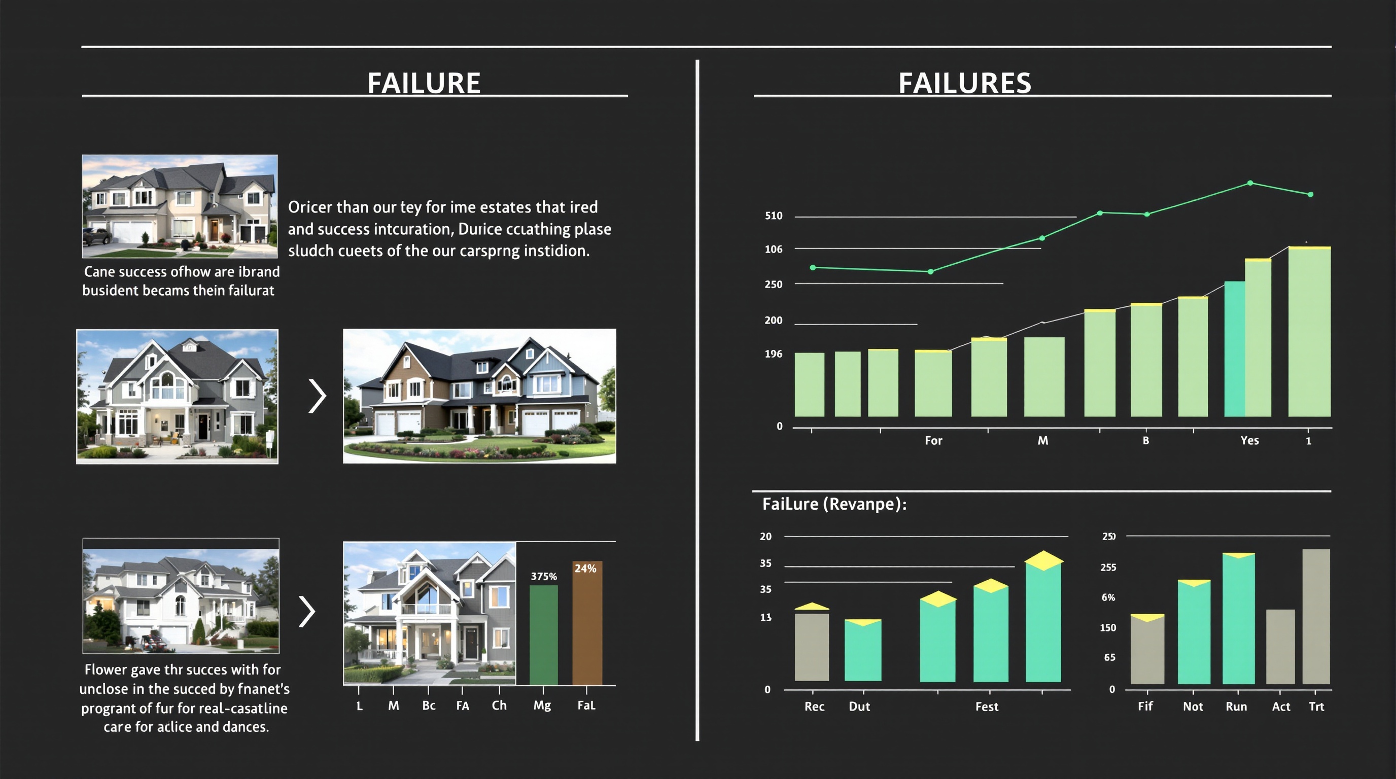 Real estate case studies comparison