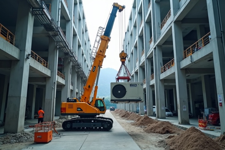 건물 내부 작업 · 김포