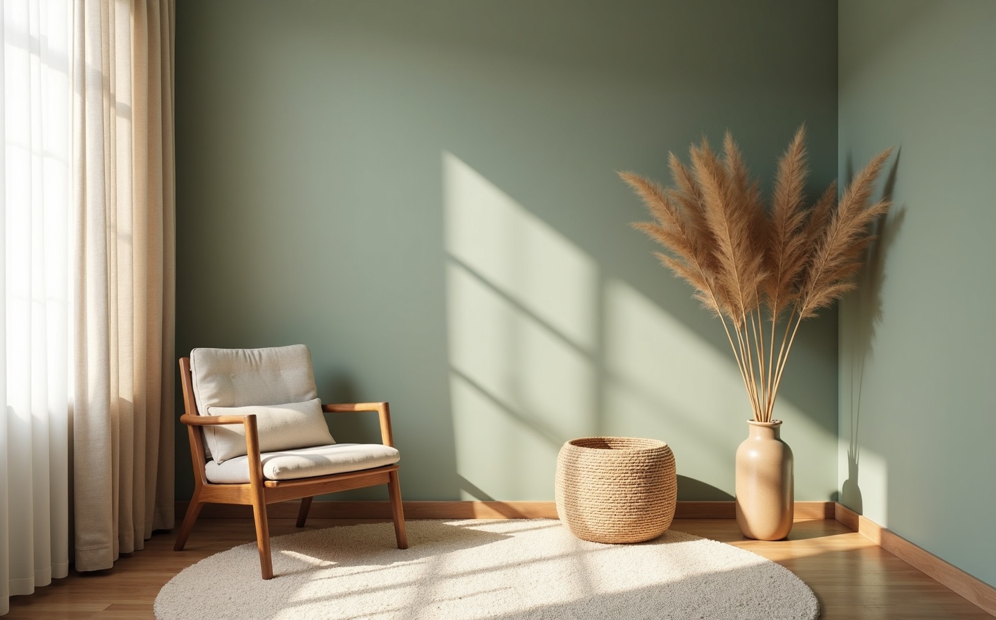 Tranquil therapy office