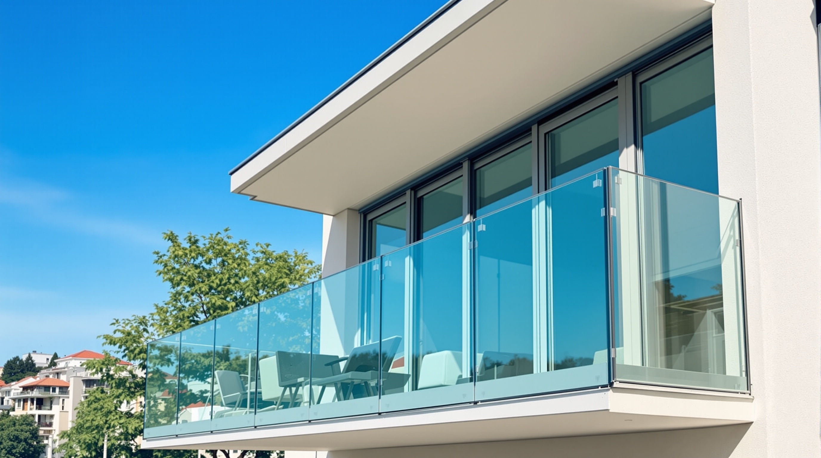 Cam balkon sistemi ve gölgelendirme çözümü