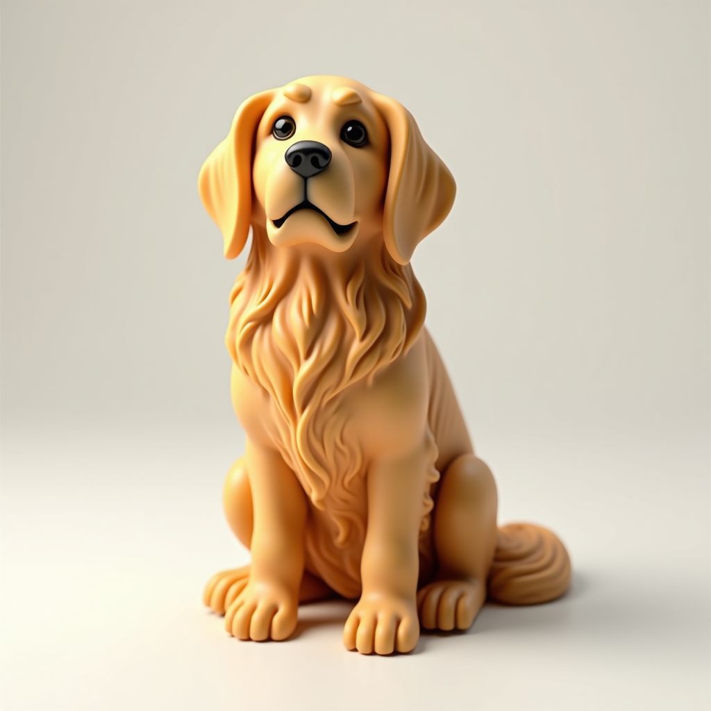 阿金 3D立體公仔