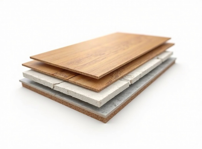 Capas del suelo vinílico SPC