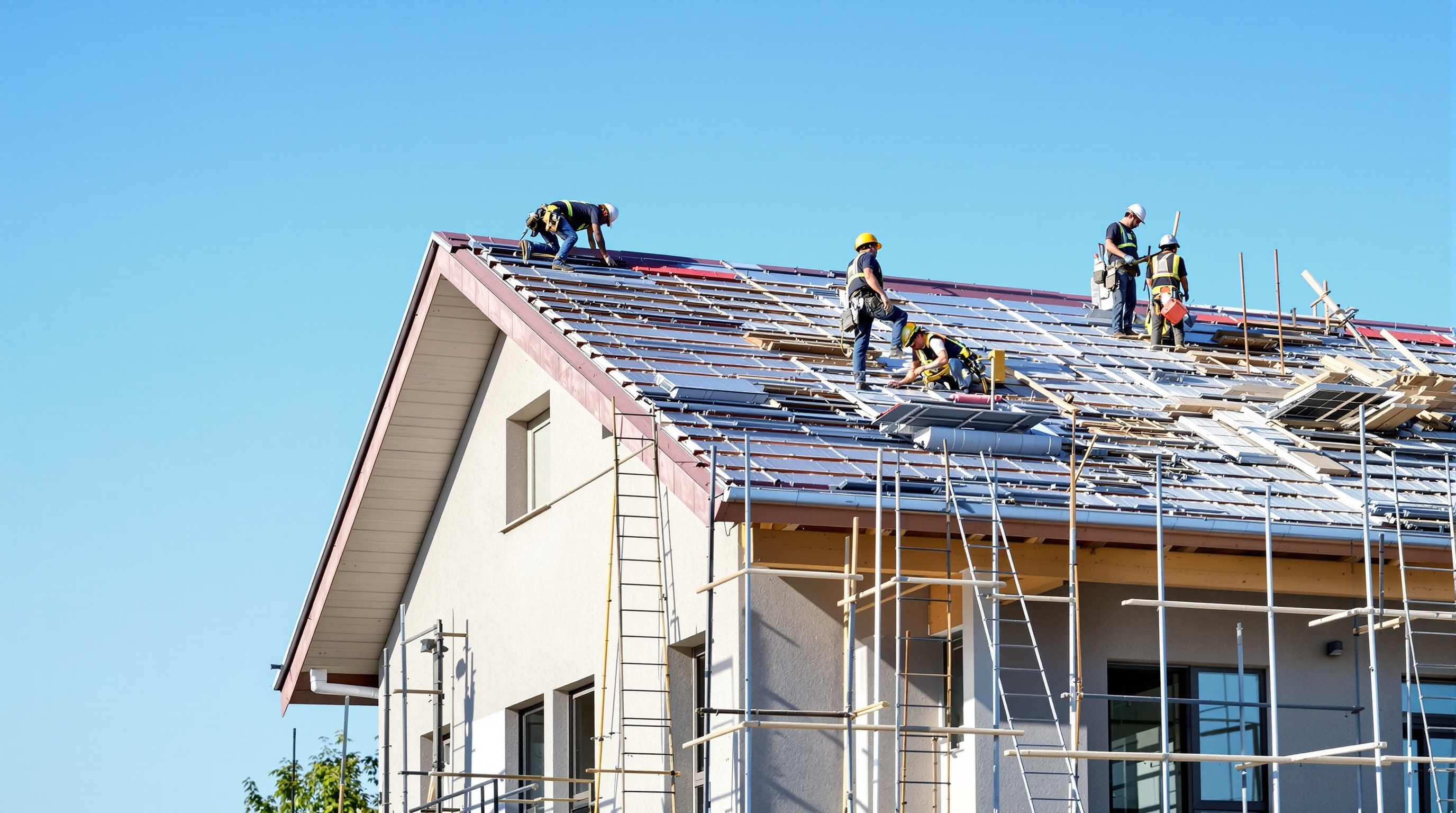 Ремонт на покриви в Сопот