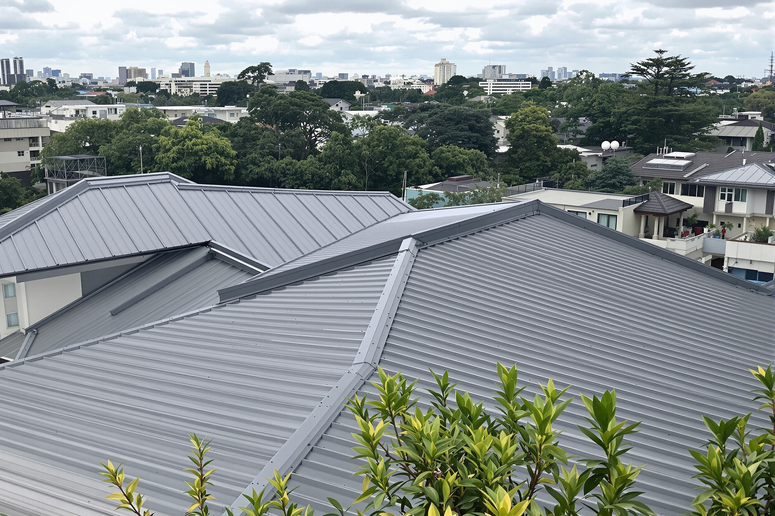 Pasang Bumbung Metal / Atap Metal