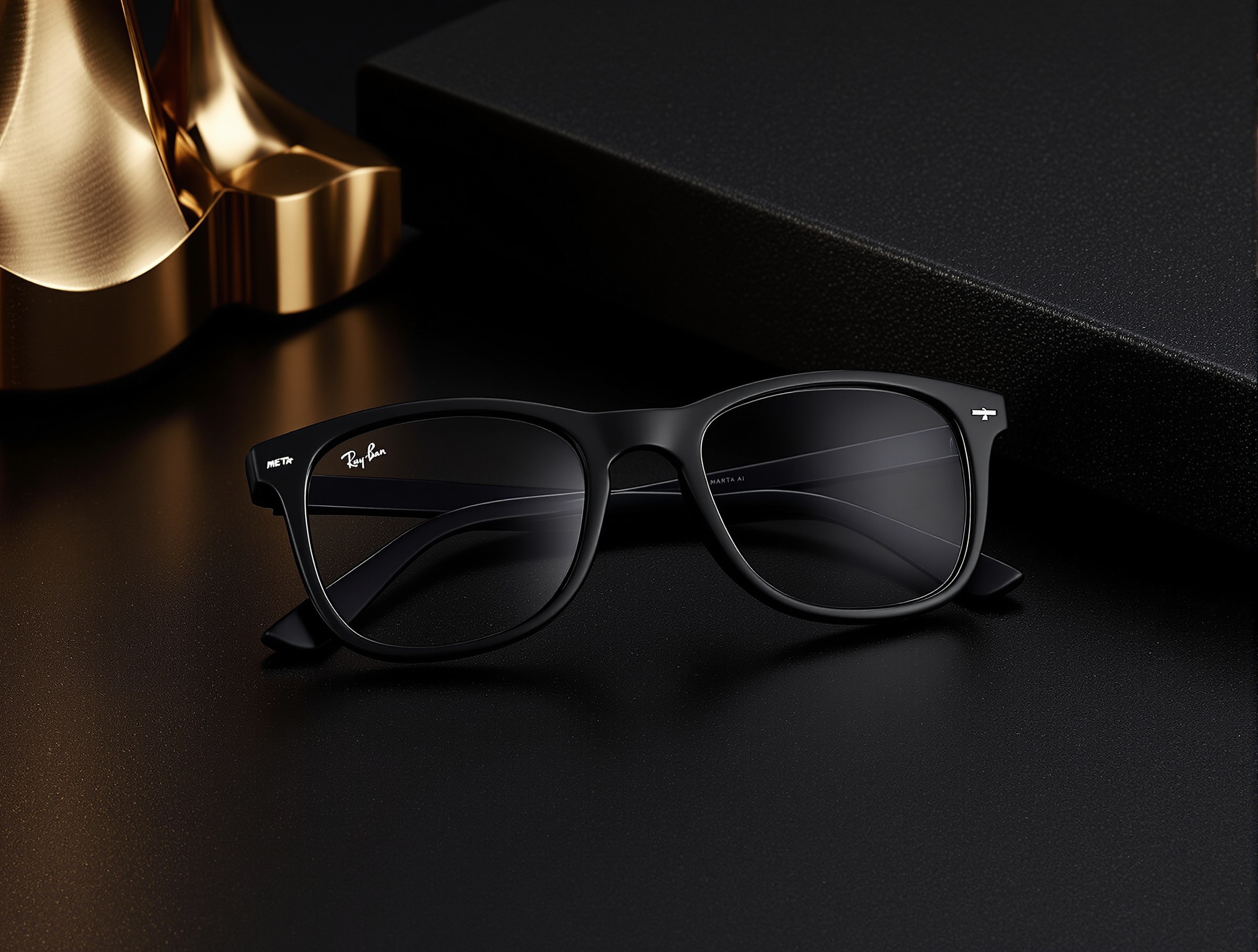 Meta Ray-Ban Gen 2 AI Wayfarer glasses in premium matte finish