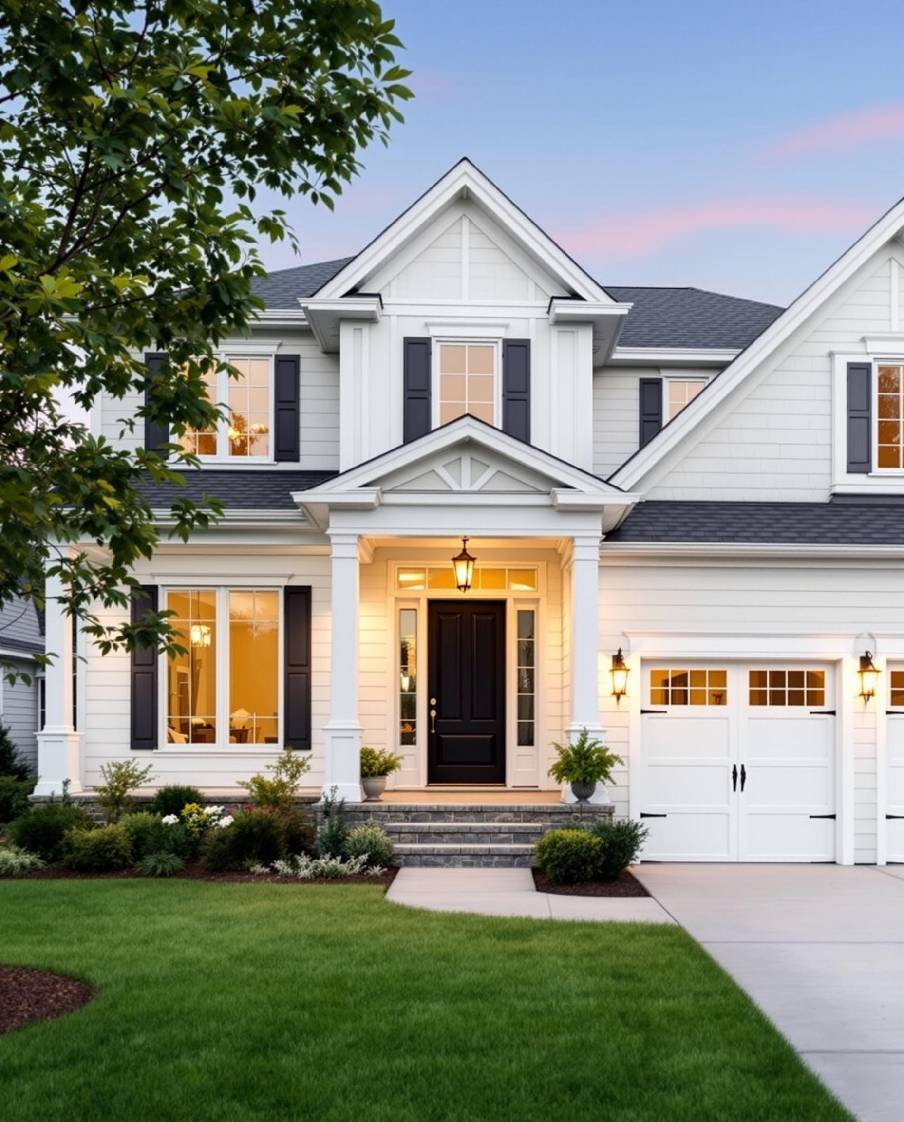 Beautiful home exterior