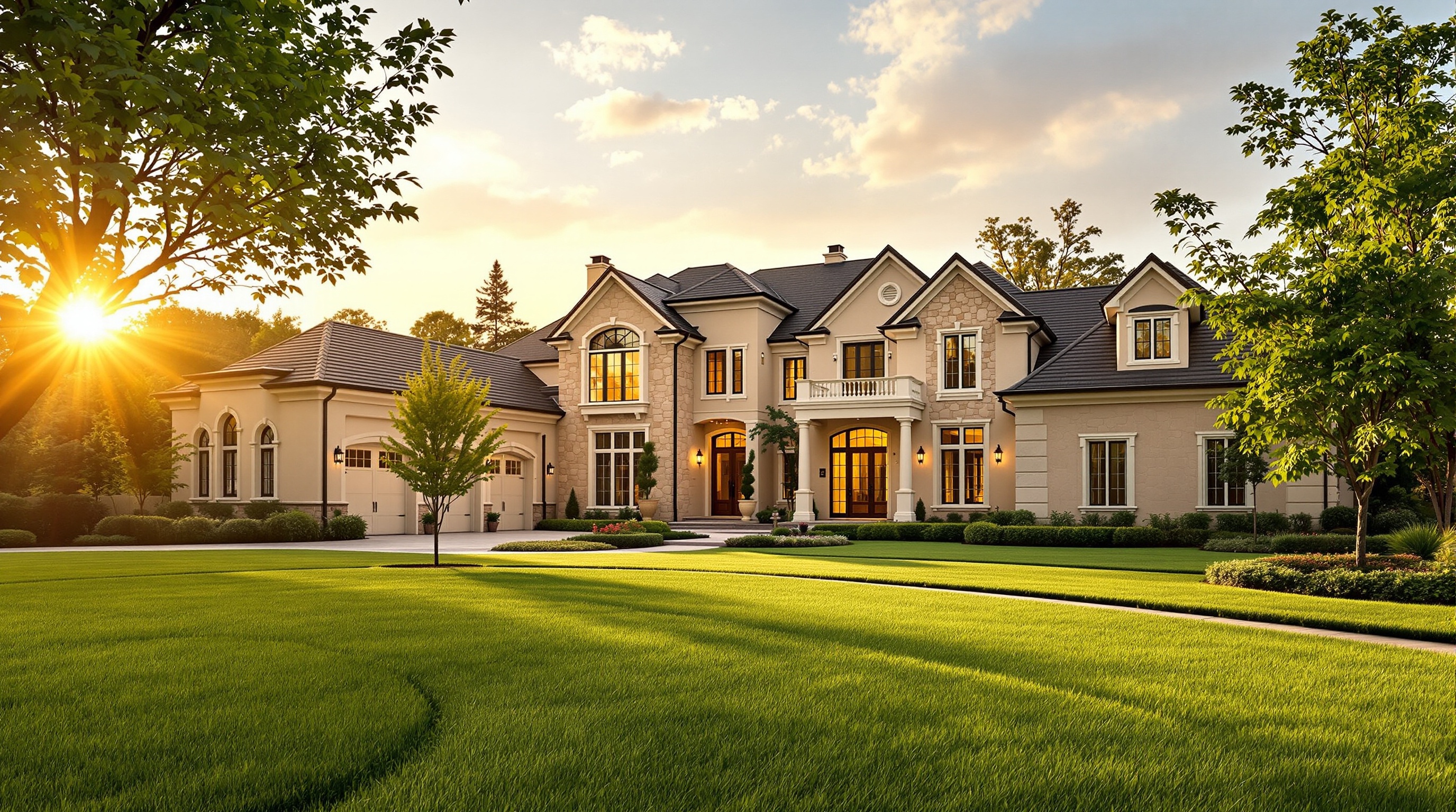 Luxury residential home real estate