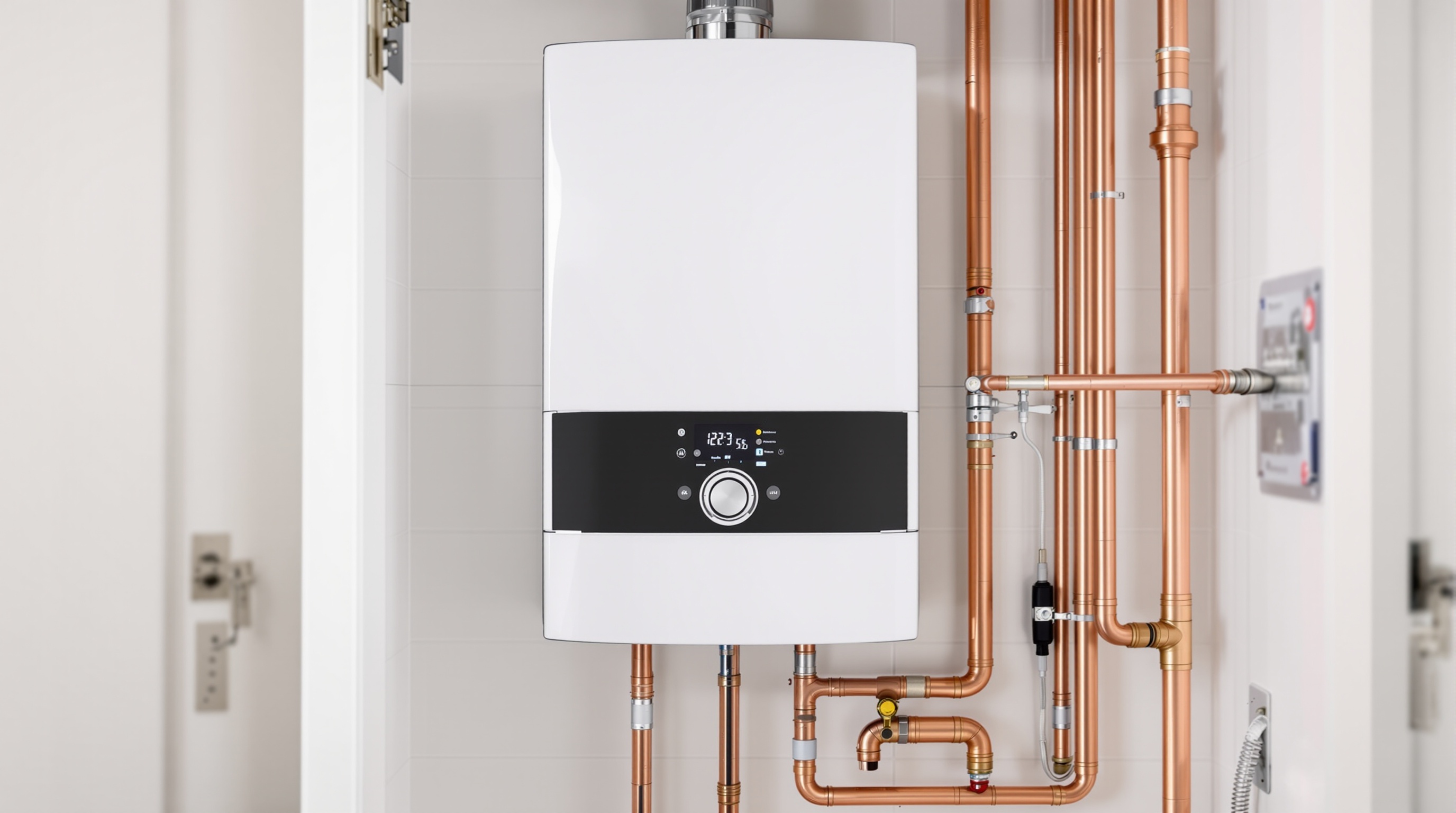 Modern heating boiler system