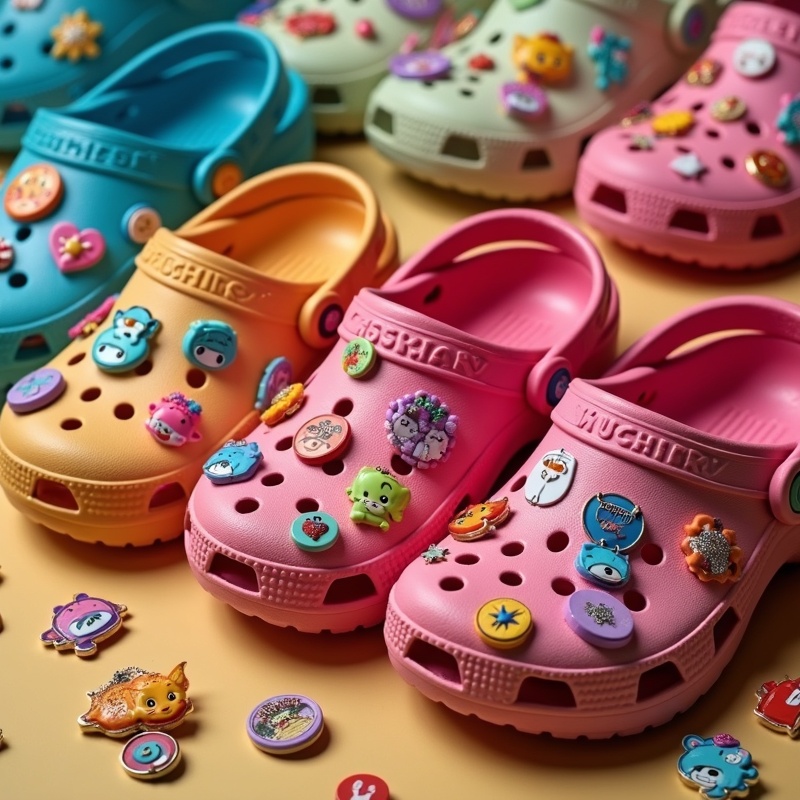Coleção de Crocs Personalizados