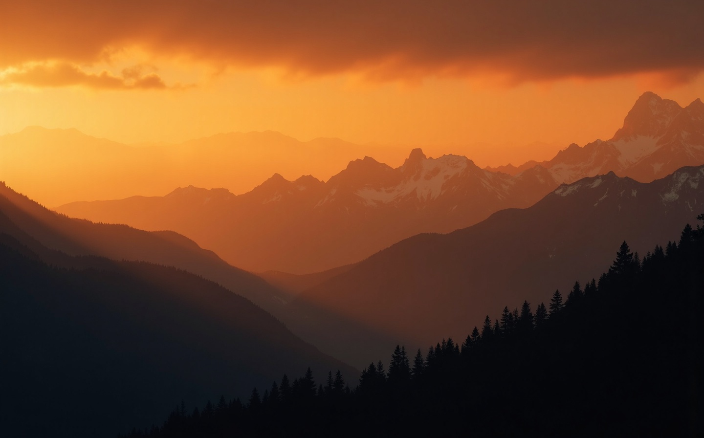 Ridgecrest mountain landscape