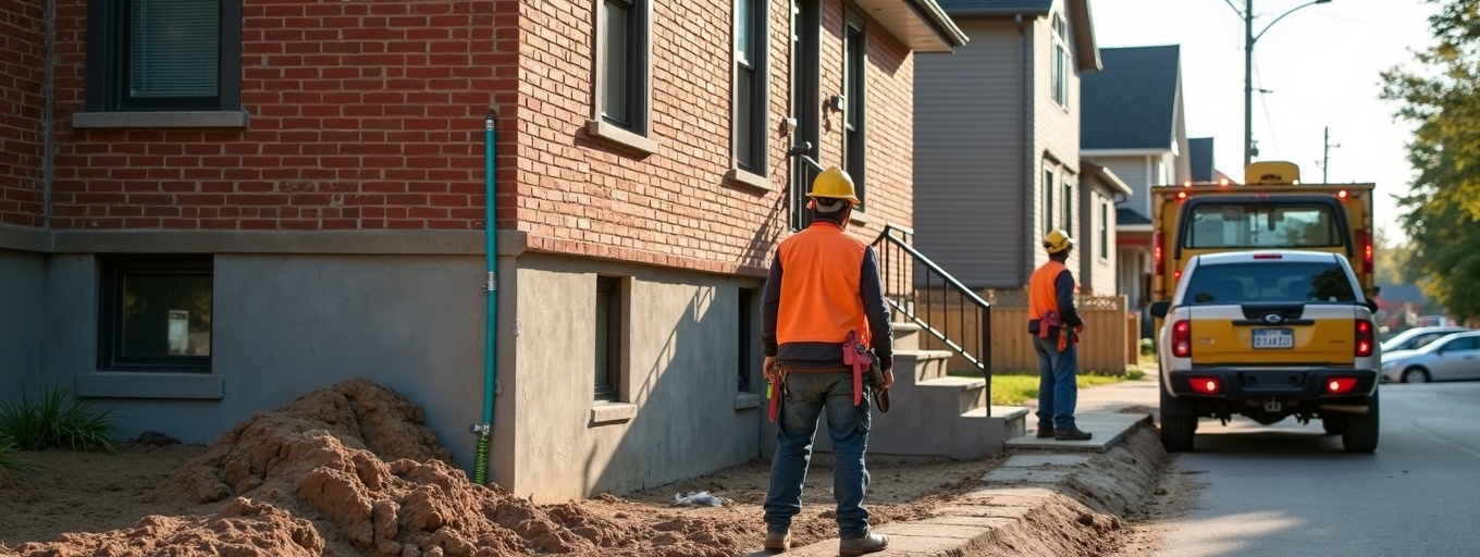 PSALM23 INC. waterproofing crew at work