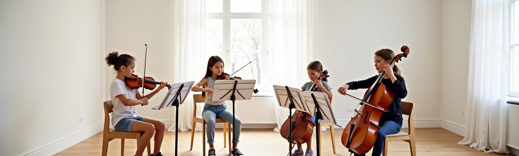 Orchestra rehearsal