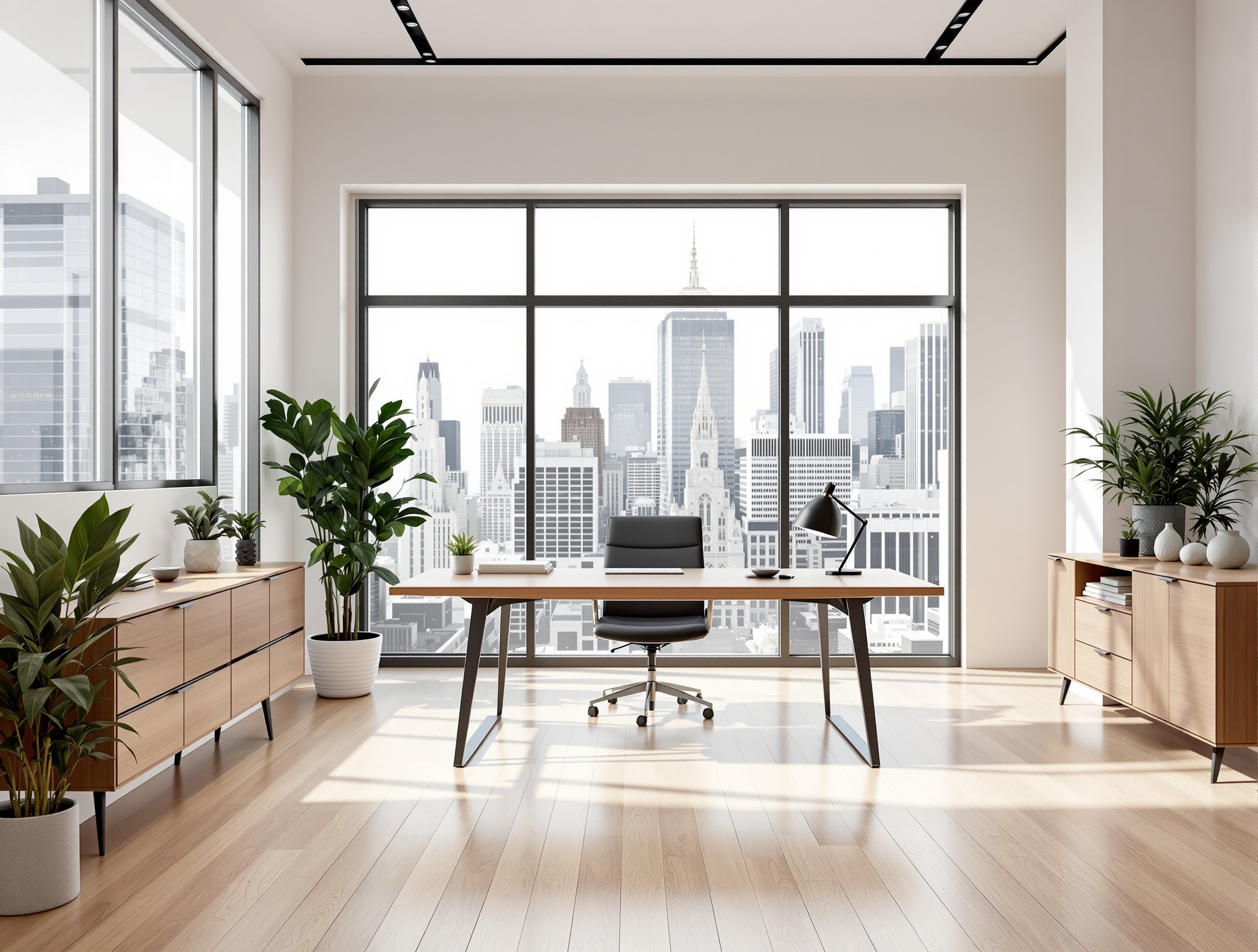 Bureau élégant Ascentis Gestion Privée