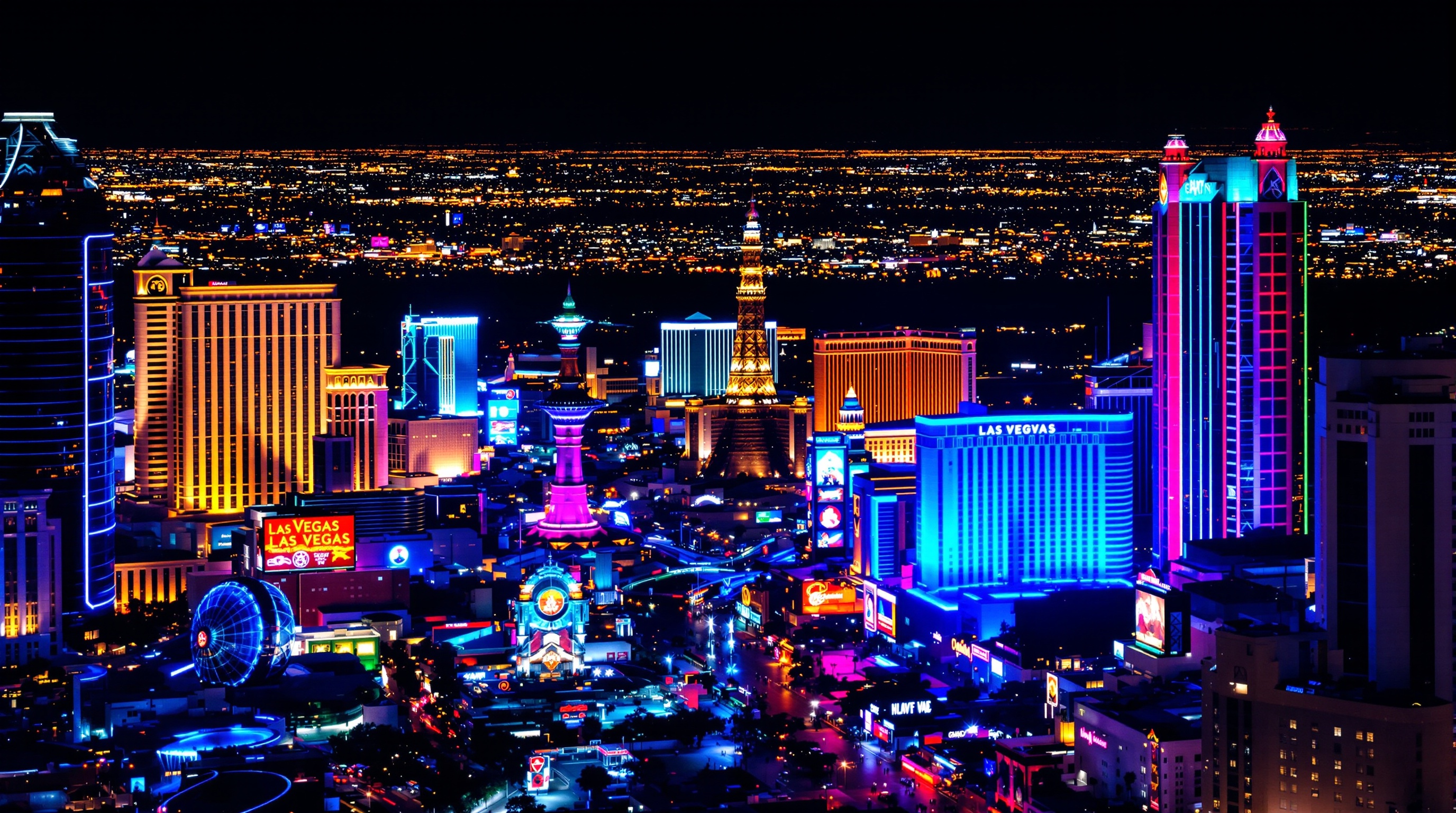 Las Vegas Strip at night