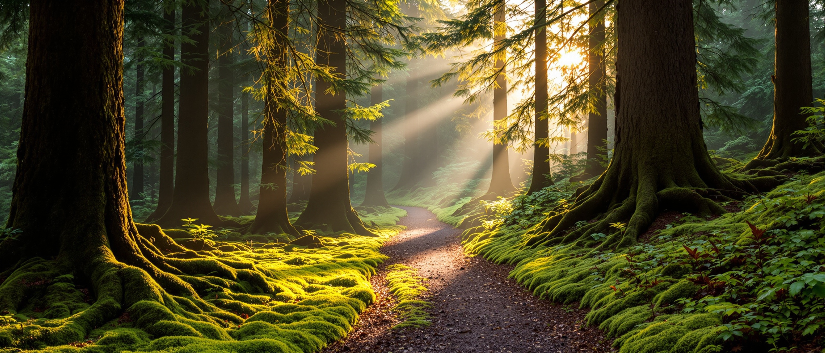 Pacific Northwest forest path