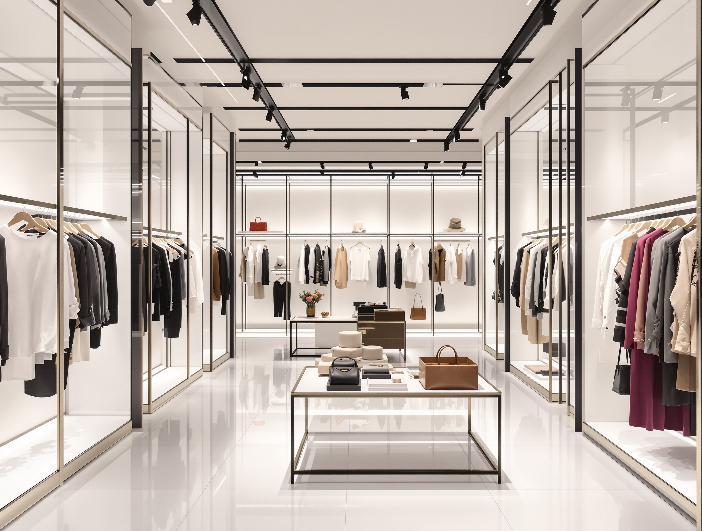 Modern retail store interior