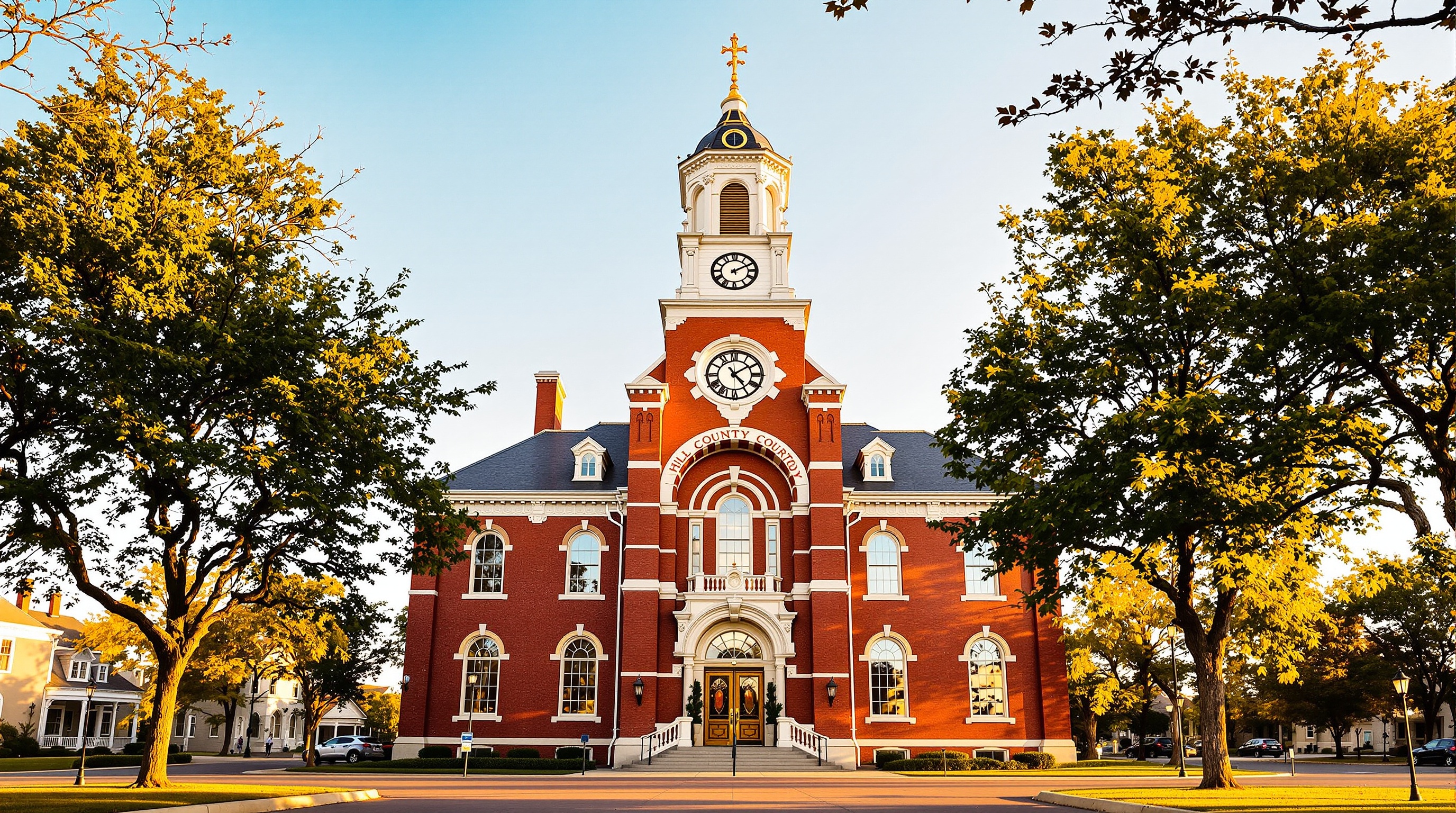 Hill County Courthouse in Hillsboro, Texas