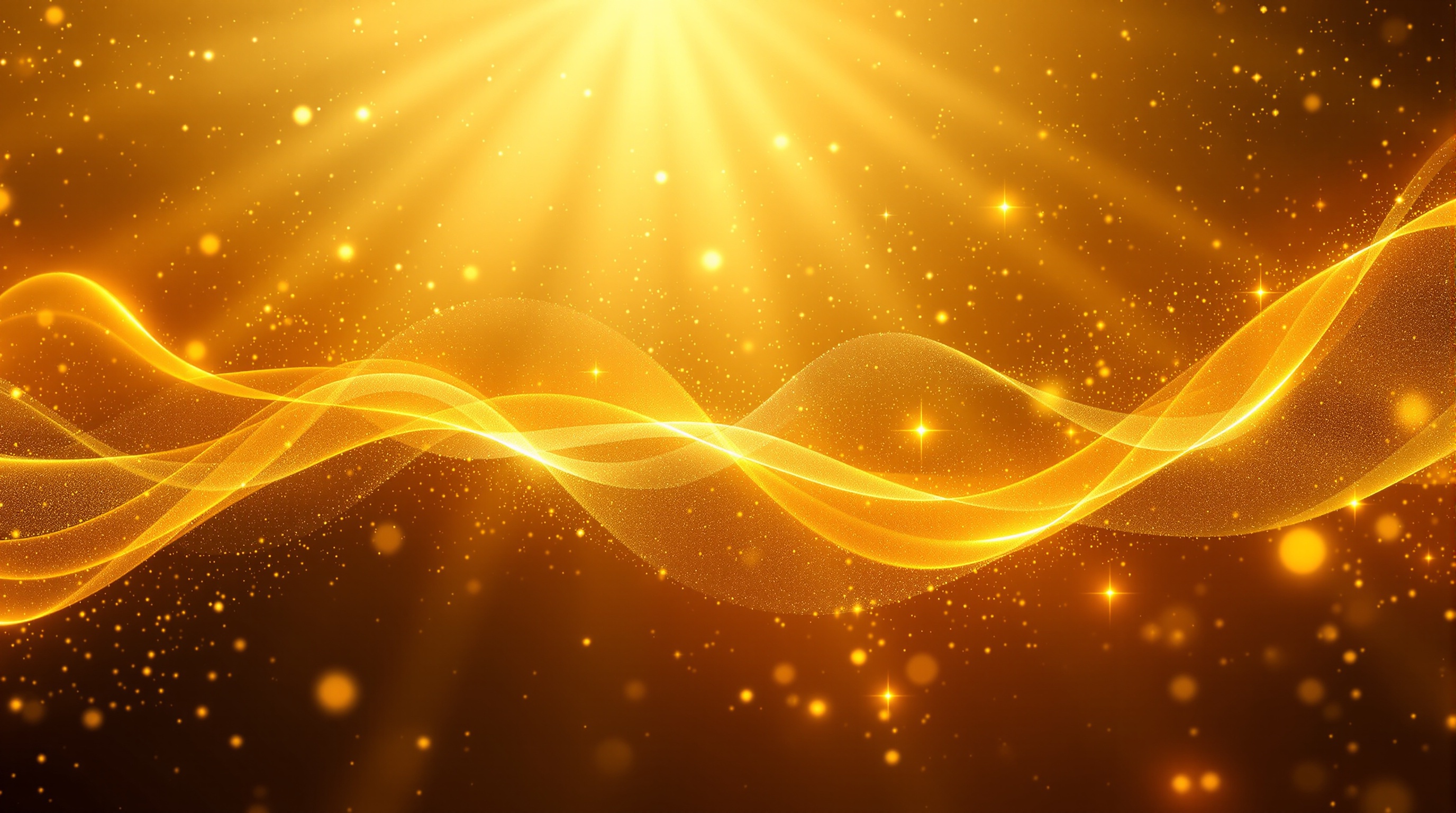 Golden abstract background