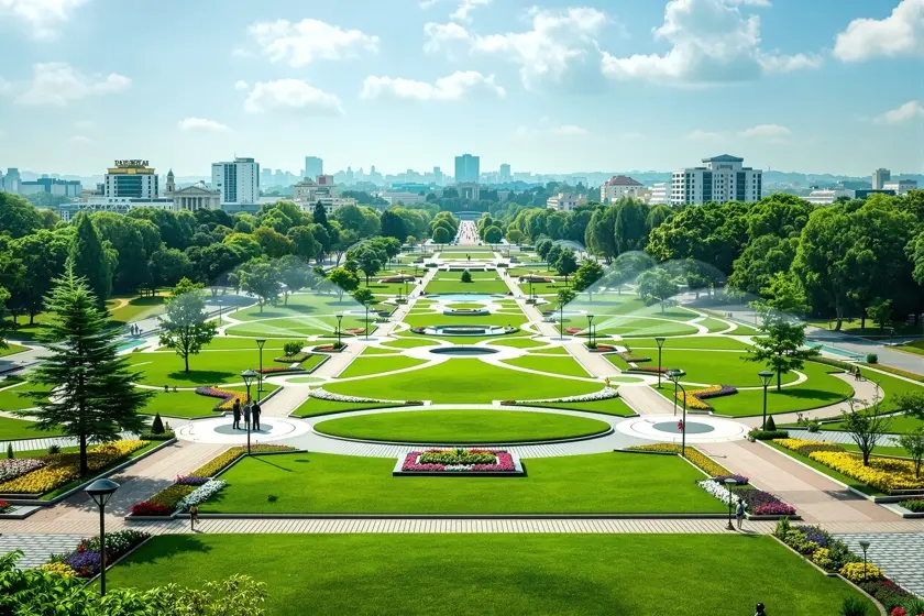 Park, Kamu ve Ticari Alan Peyzajı