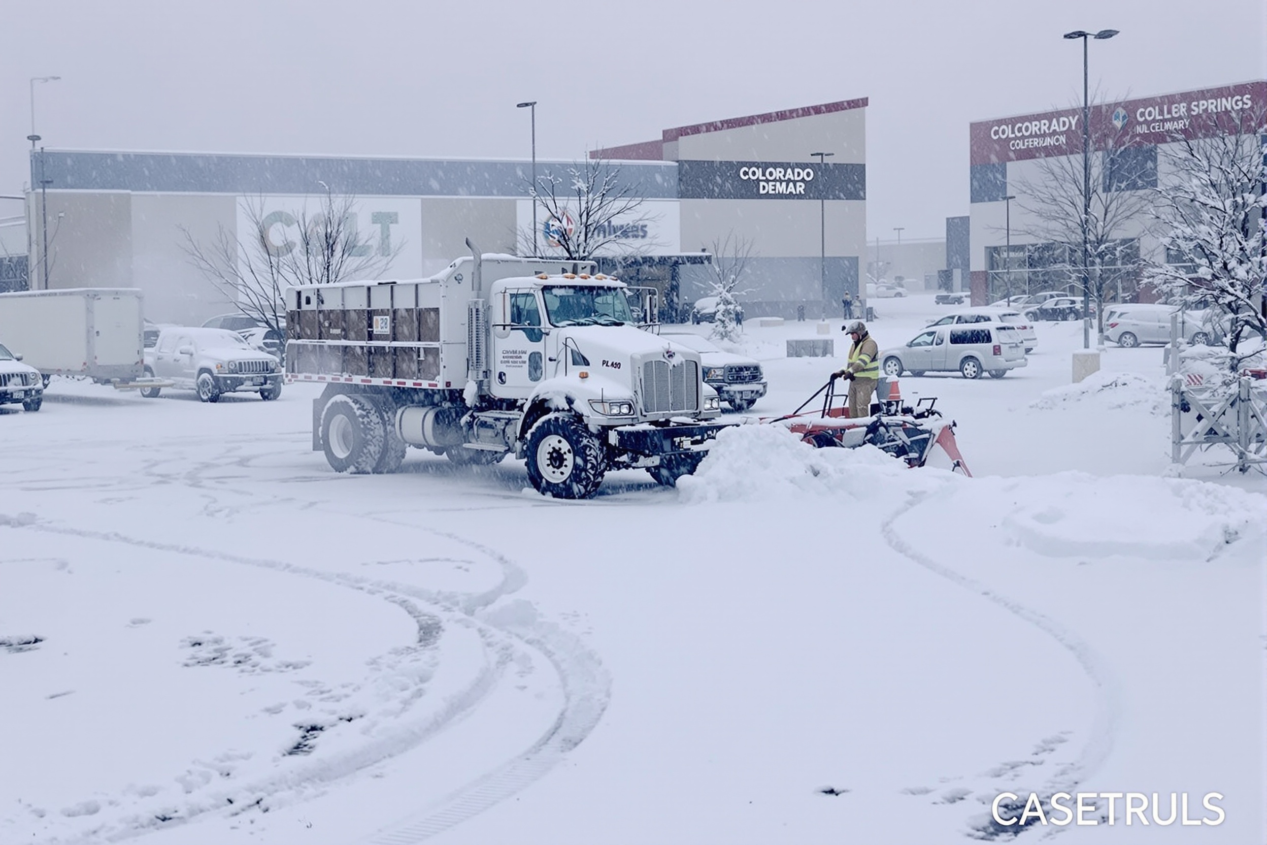 Commercial snow removal Colorado Springs