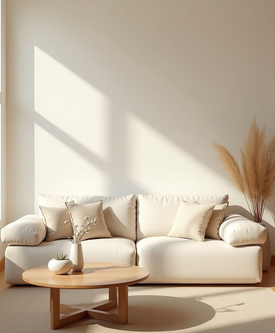 Soft Beige Living Rooms
