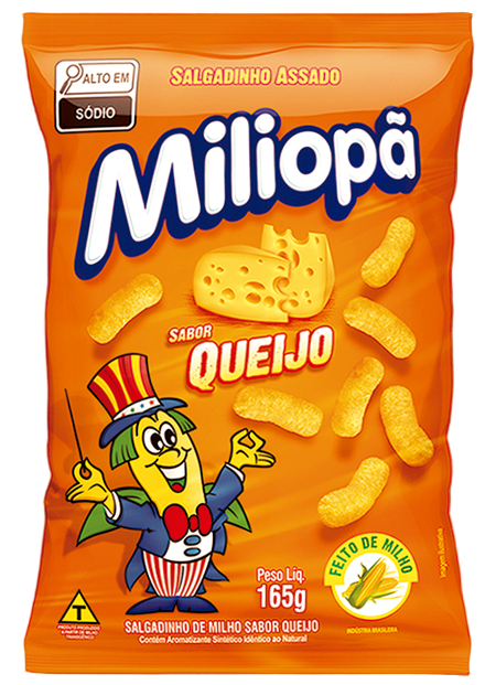 Salgadinho Miliopã Queijo