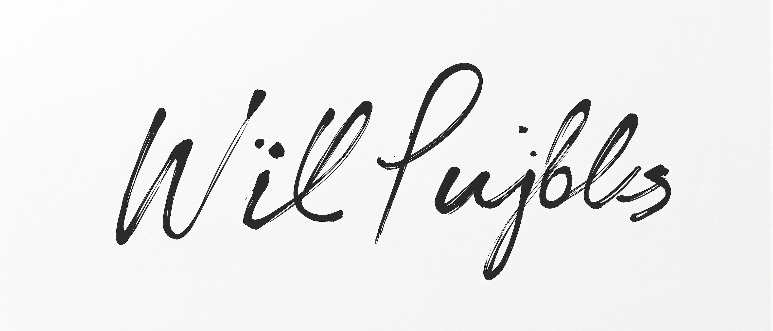 Wil Pujols Signature