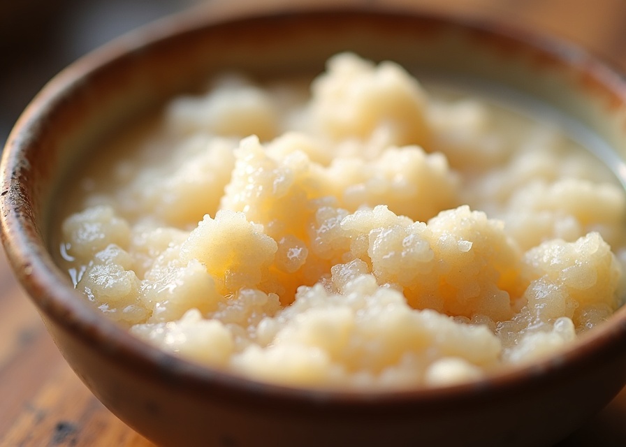 Wild yeast fermentation process at Luv Bakery