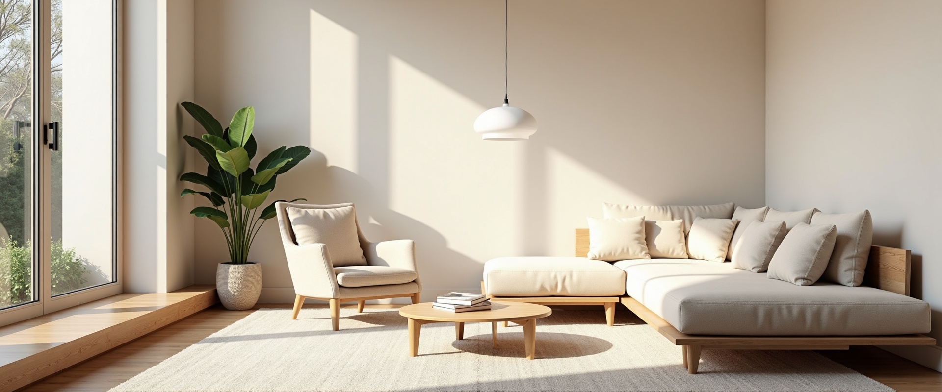 Beautiful clean home interior