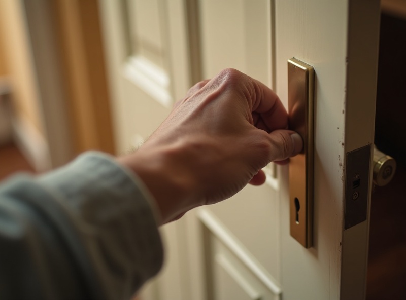 用左手開門的第三種方法