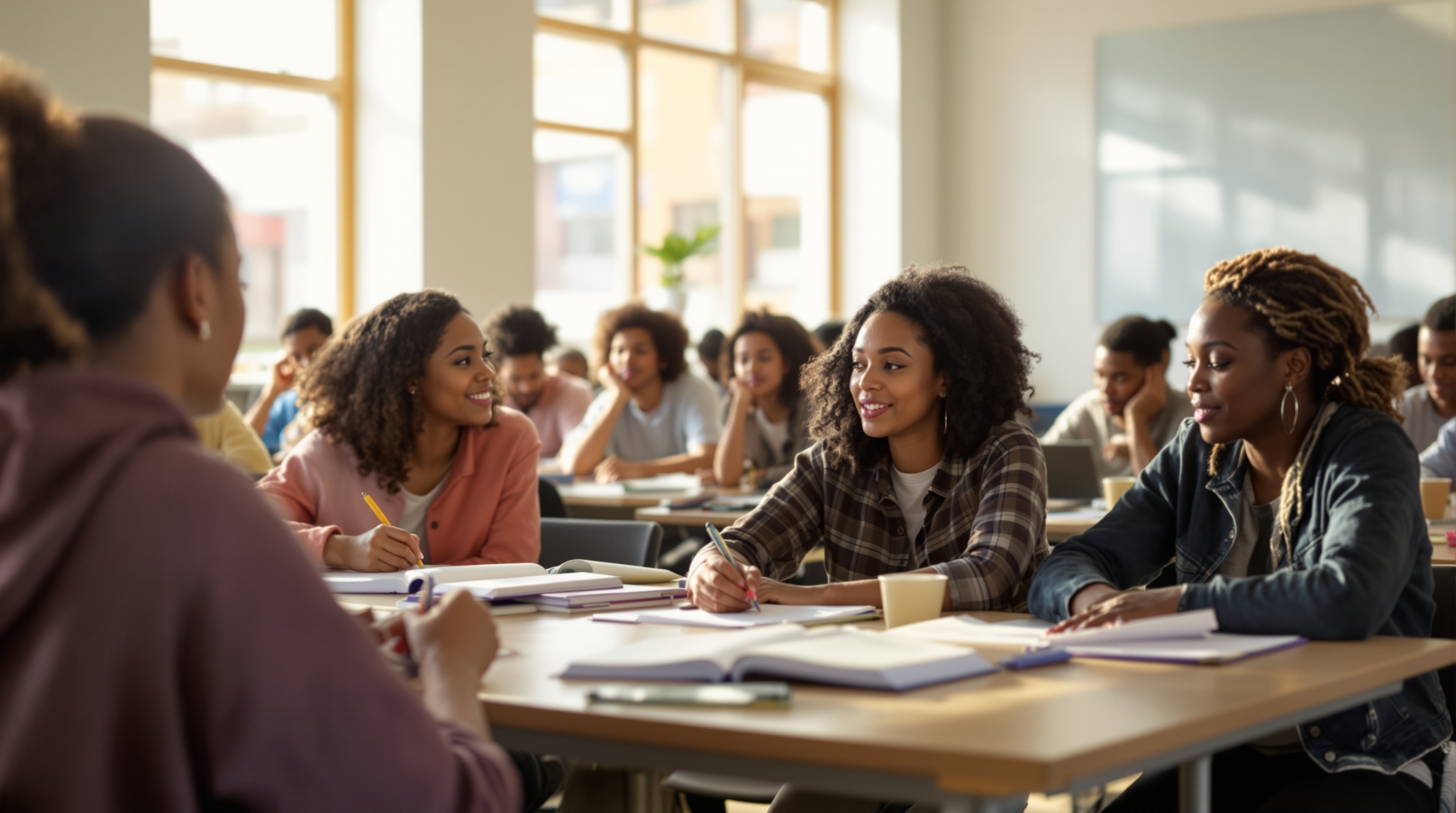 Adult education classroom