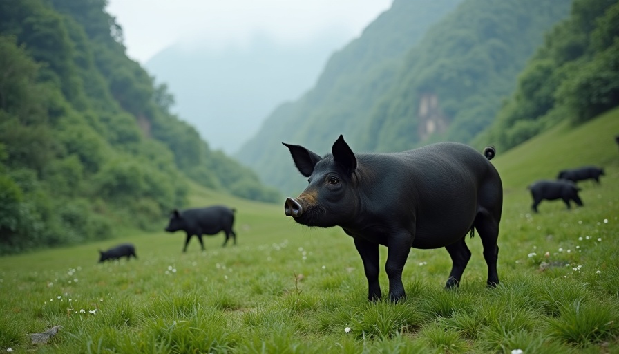莽山黑豘养殖基地
