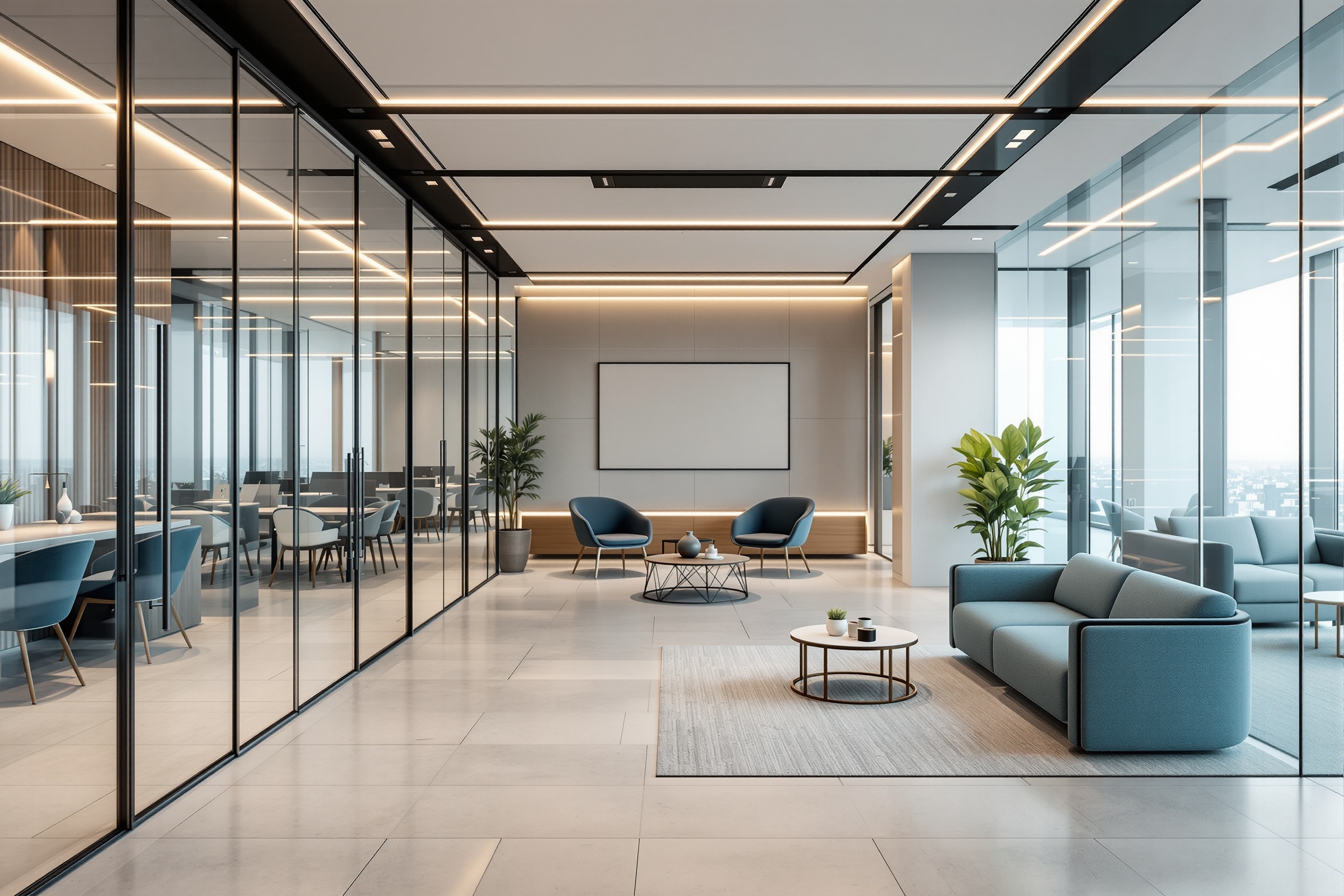 Professional business environment